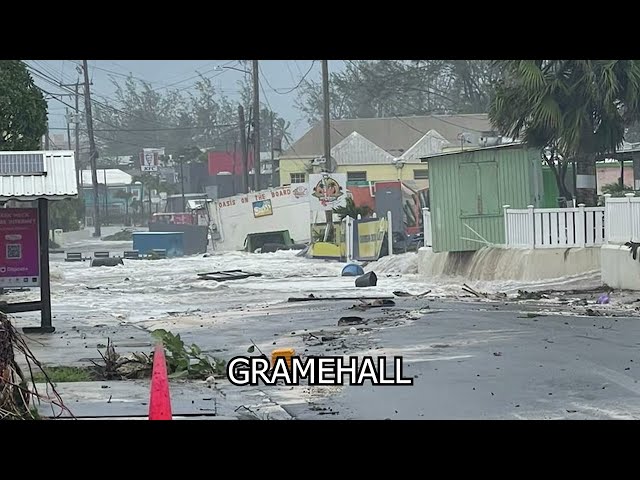 ⁣Barbados spared but houses still damaged