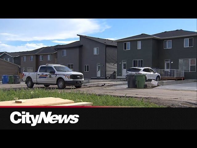 ⁣Chestermere RCMP surrounded home and made arrest due to firearms complaint
