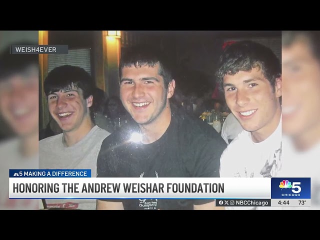 ⁣Chicago White Sox HONOR Andrew Weishar Foundation
