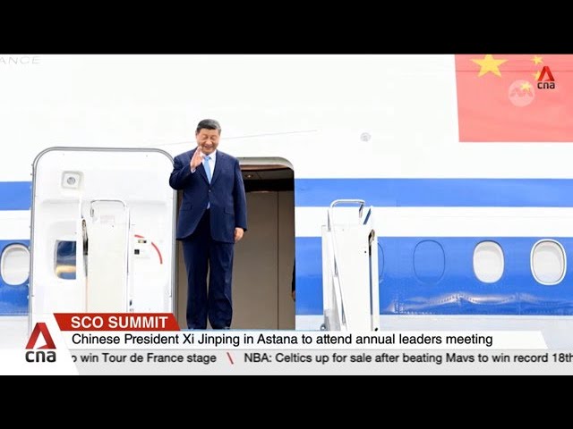 ⁣China's Xi in Kazakhstan for state visit, SCO summit; Modi to skip annual huddle
