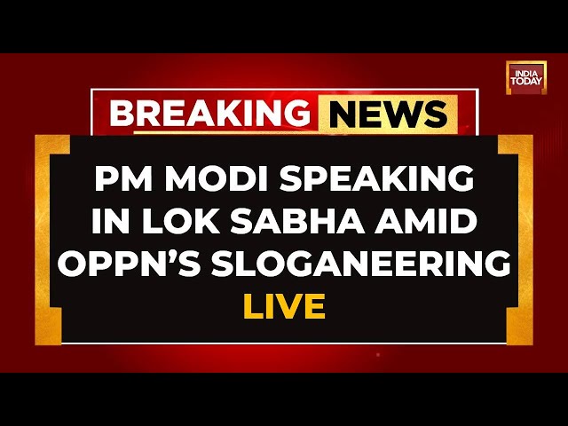 ⁣PM Modi Speech LIVE: PM Modi Parliament Speech | PM Modi In Lok Sabha | India Today LIVE