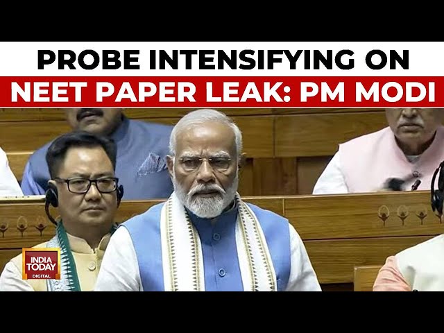 ⁣Law Implemented Against Paper Leak: PM Modi Speaks On NEET Leak, Assures Students | India Today News