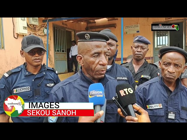 ⁣Conakry: démantèlement d’un réseau de vol de véhicules par la police