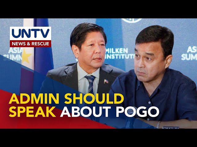 ⁣Rep. Barbers says “it’s high time” to ban POGO in PH