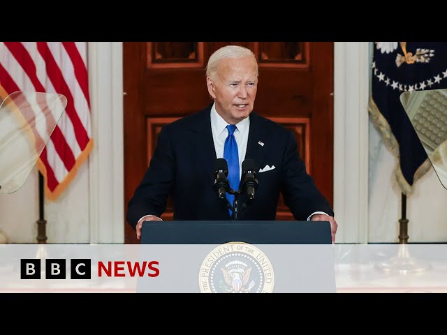 ⁣Joe Biden says Donald Trump Supreme Court ruling undermines rule of law| BBC News