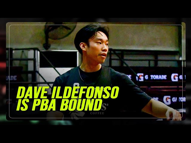 ⁣Dave Ildefonso declares for 2024 PBA Rookie Draft | ABS-CBN News