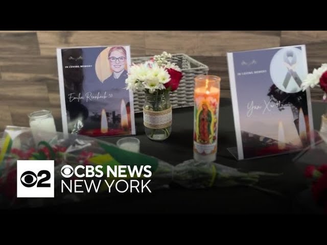⁣Victims of fatal crash memorialized outside Long Island nail salon