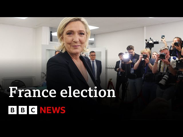 ⁣France's parties launch new push after far-right success | BBC News