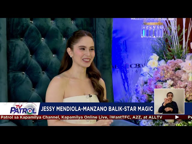 ⁣Jessy Mendiola balik-showbiz sa ilalim ng Star Magic | TV Patrol