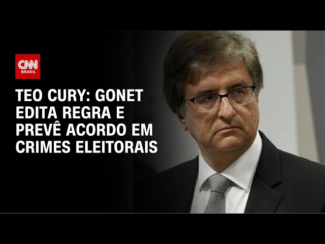 ⁣Teo Cury: Gonet edita regra e prevê acordo em crimes eleitorais | CNN NOVO DIA