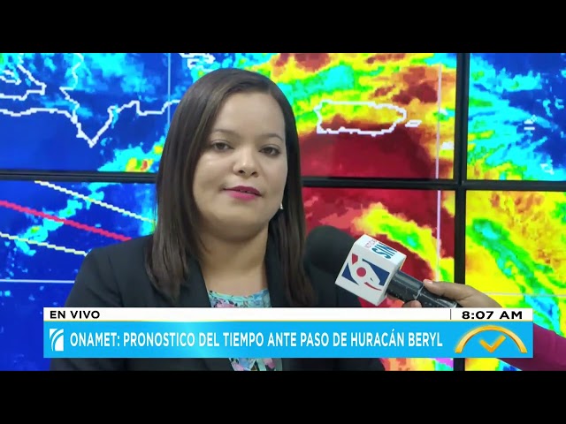 ⁣Lluvias y chubascos en la región Este del país y el Gran Santo Domingo son efectos de Beryl