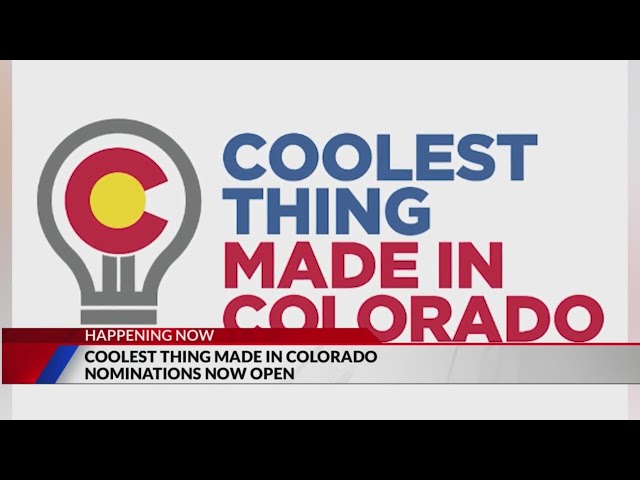 ⁣Nominations open for 'Coolest Thing Made in Colorado' contest