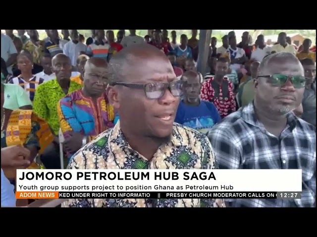 ⁣Youth group supports project to position Ghana as Petroleum Hub- Premtobre Kasee on Adom TV(02-07-24