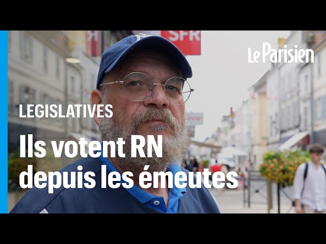 ⁣A Montargis, ces électeurs votent désormais RN, marqués par les émeutes de juin 2023