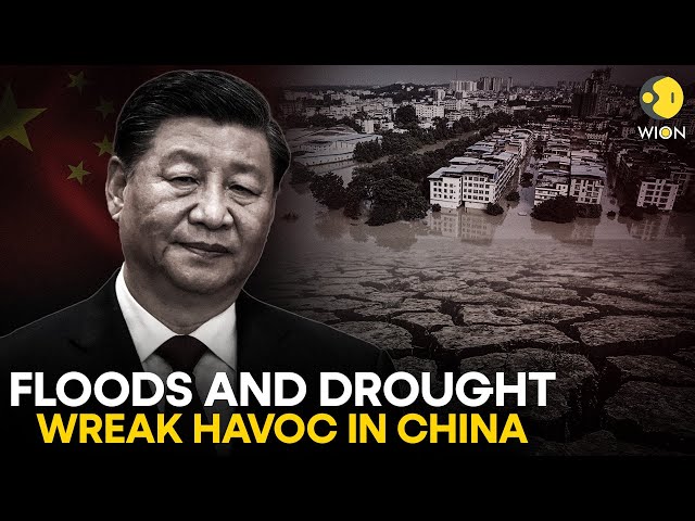 ⁣China faces dual catastrophe; struck by floods and drought at the same time | WION Originals