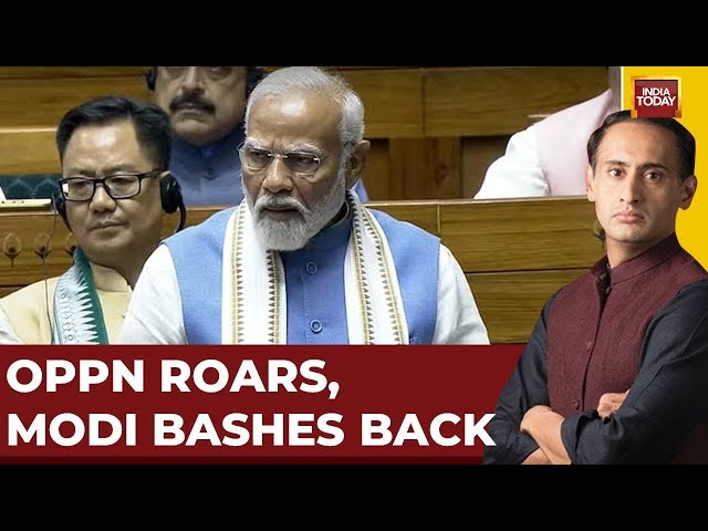 ⁣Newstrack With Rahul Kanwal: PM Modi's Reply To Rahul Gandhi | Hathras Stampede Leaves 107 Dead