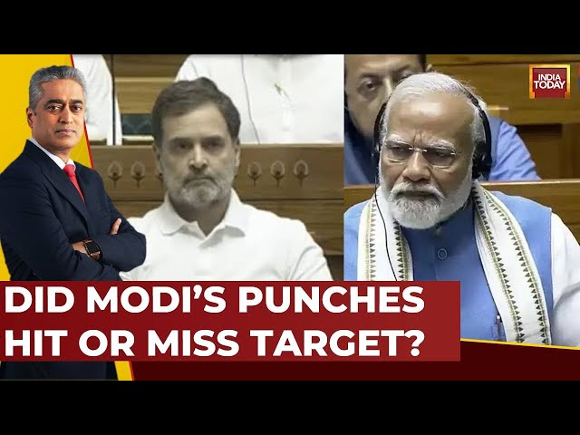 ⁣PM Modi's Reply To Rahul Gandhi In Parliament, Did His Punches Hit The Target Or Miss? | India 