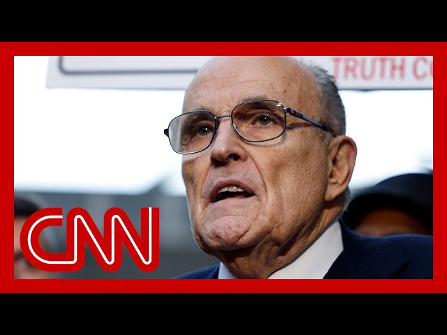 ⁣Rudy Giuliani officially disbarred in New York for Trump election interference efforts