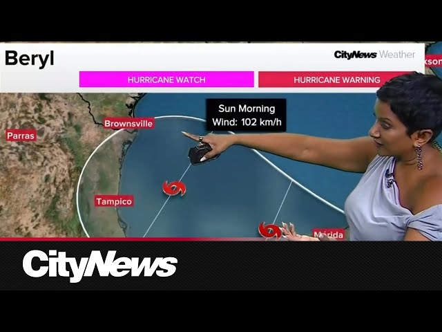 ⁣Tracking Hurricane Beryl as it approaches Jamaica