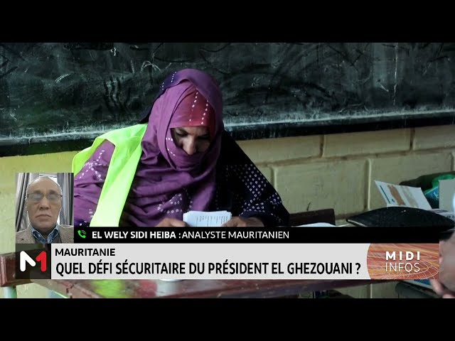 ⁣Mauritanie : quel défi sécuritaire du président El Ghezouani