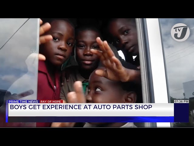 ⁣Boys get Experience at Auto Parts Shop | TVJ News