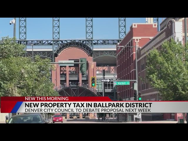 ⁣Potential mill levy being proposed for ballpark neighborhood improvements