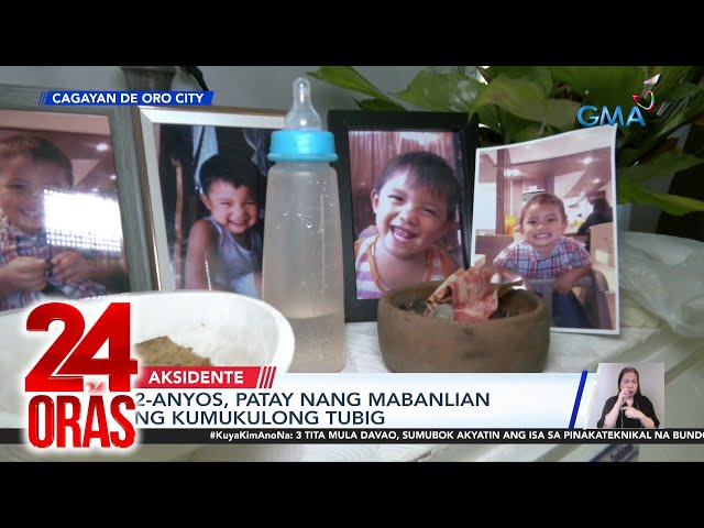 ⁣2-anyos, patay nang mabanlian ng kumukulong tubig | 24 Oras