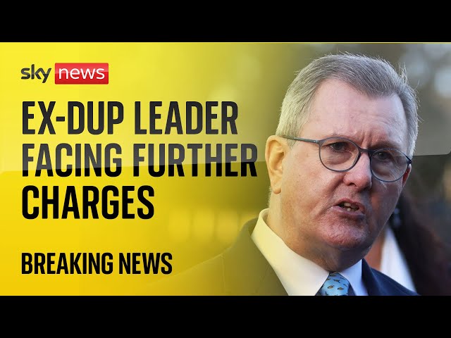 ⁣Ex-DUP leader Sir Jeffrey Donaldson facing seven more sex offence charges