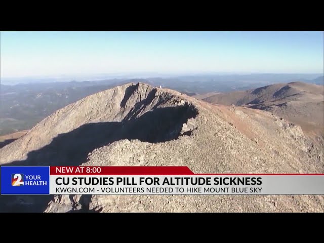 ⁣Participants wanted for CU study on altitude sickness treatment