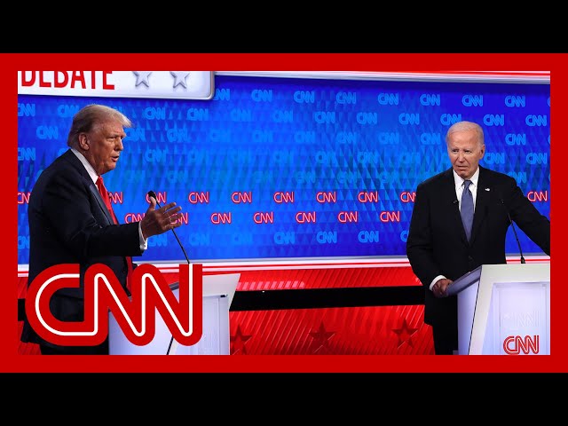 ⁣See new CNN poll results after Biden-Trump debate