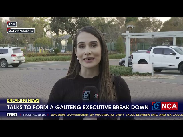 ⁣Talks betwen ANC and DA to form a Gauteng executive break down