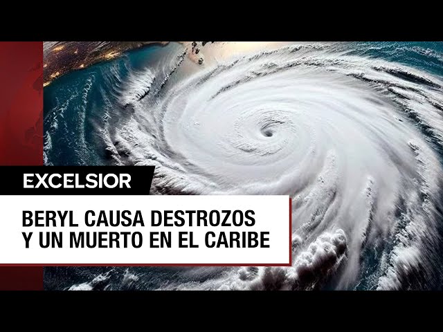 ⁣Huracán Beryl: Cuándo toca tierra en México y qué estados afectará