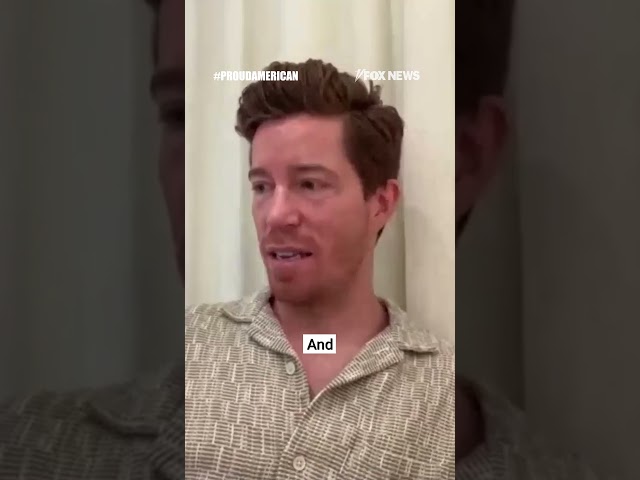 ⁣Shaun White says representing the US at the Olympics gave him a new appreciation for America 