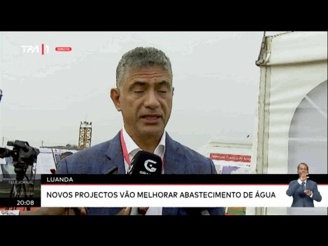 ⁣Luanda - Novos projectos vão melhorar abastecimento de água