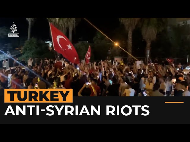 ⁣Anti-Syrian riots spread in Turkey | Al Jazeera NewsFeed