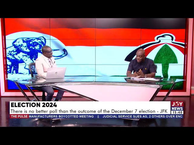 ⁣Election 2024: Dr. Bawumia is prepared to engage in a debate with Mahama  | The Pulse (2-7-24)