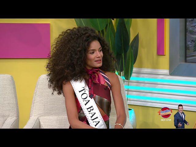 ⁣Miss Toa Baja narra su experiencia en Miss Universe Puerto Rico