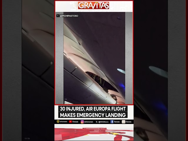 ⁣Gravitas: Severe turbulence hits Air Europa | Gravitas Shorts