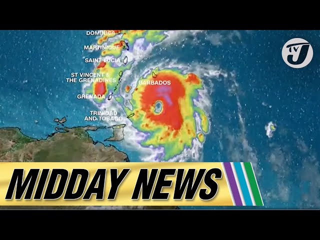 ⁣Jamaica Brace for the Wrath of Hurricane Beryl | JPS Activate Emergency Plans #tvjmiddaynews
