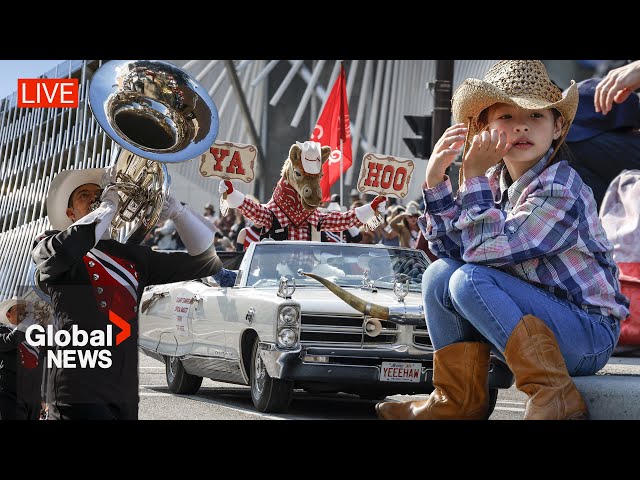 ⁣2024 Calgary Stampede parade dazzles onlookers | LIVE