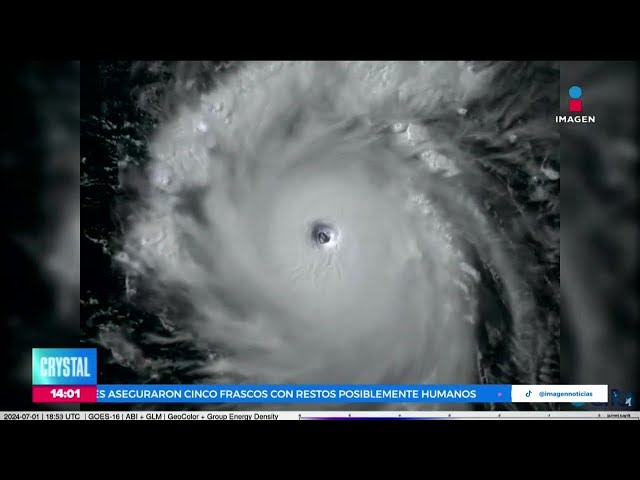 ⁣Así ha sido el impacto del huracán “Beryl”