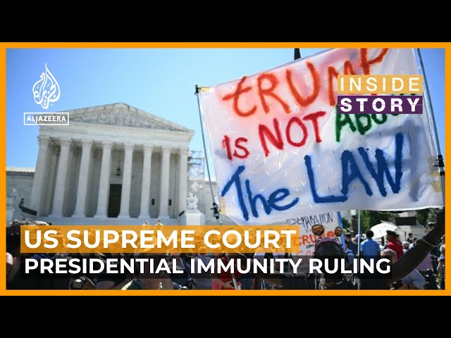 ⁣What does the US Supreme Court presidential immunity ruling mean? | Inside Story