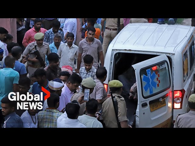 ⁣India stampede: At least 107 dead at religious event that was overcapacity