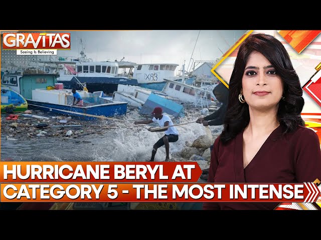 ⁣Gravitas: Hurricane Beryl wreaks havoc in Caribbean islands