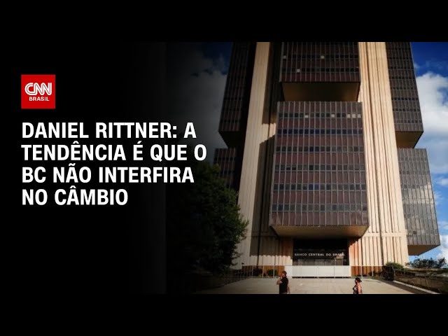 ⁣Daniel Rittner: A tendência é de que o BC não interfira no câmbio | CNN 360