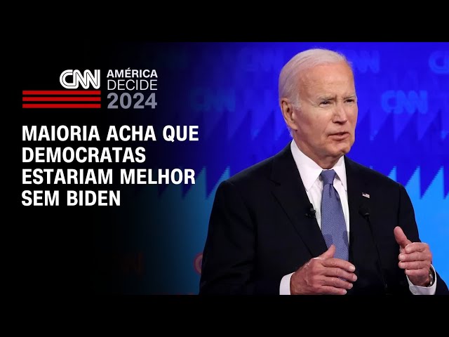 ⁣Maioria acha que democratas estariam melhor sem Biden | CNN 360º