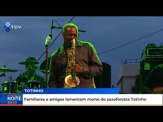 ⁣Familiares e amigos lamentam morte do saxofonista Totinho
