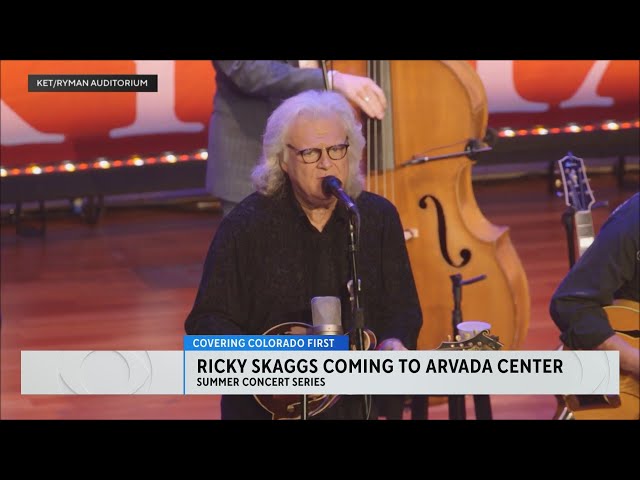 ⁣Bluegrass superstar Rick Skaggs coming to the Arvada Center