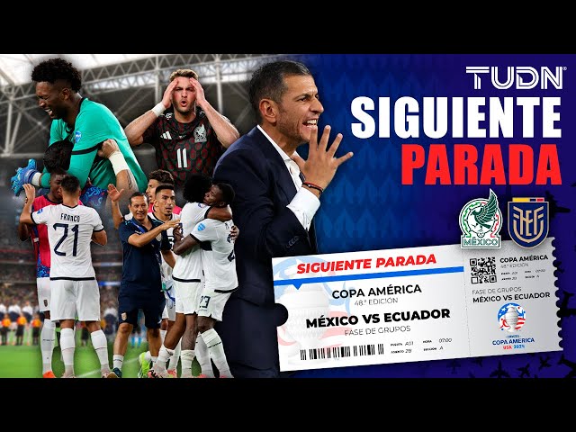 ⁣¡ECOS de una ELIMINACIÓN DOLOROSA!  La reacción desde Cancha del México vs Ecuador | TUDN