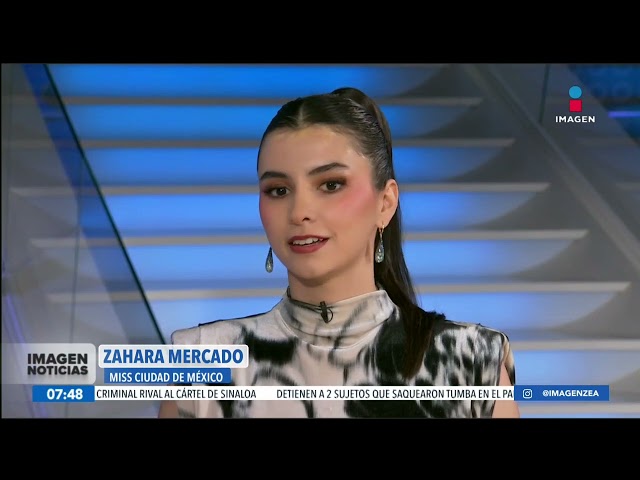 ⁣Zahara Mercado, miss Ciudad de México, habla de su proyecto de labor social | Noticias con Paco Zea